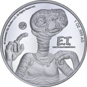Срібна монета 1oz Інопланетянин 40-річчя 2 долари 2022 Ніуе
