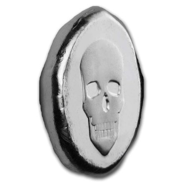 Срібний раунд 1/2oz Череп (Тип-1) США