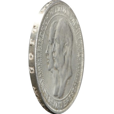 Серебряная монета "100-летие Университета Бреслау" 3 марки 1911 Германская империя