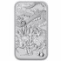 Серебряная монета 1oz Прямоугольный Дракон 1 доллар 2022 Австралия