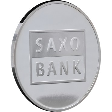Серебряный раунд 42g Saxo Bank 2018 Чехия