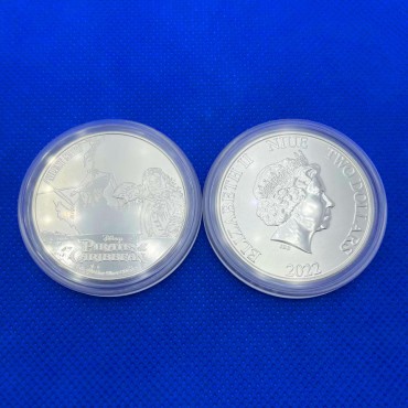 Срібна монета 1oz Пірати Карибського Моря: Тиха Мері 2 долара 2022 Ніуе