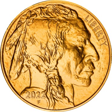 Золота монета 1oz Американський Бізон (Баффало) 50 доларів 2022 США