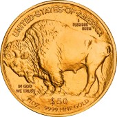 Золота монета 1oz Американський Бізон (Баффало) 50 доларів 2022 США