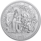 Срібна монета 2oz Уна та Лев 2 фунта стерлінгів 2022 Острів Святої Єлени