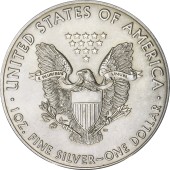 Серебряная монета 1oz Американский Орел 1 доллар 2017 США