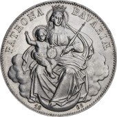 Срібна монета "Патрона Баварія" 1 талер 1868 Баварія
