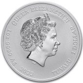 Срібна монета 1oz Боги Олімпу "Афродіта" 1 долар 2022 Тувалу