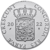 Серебряная монета Замок Фрайлемаборг 2022 Нидерланды рестрайк
