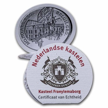 Срібна монета Замок Фрайлемаборг 2022 Нідерланди рестрайк