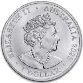 Срібна монета 2oz Австралійська Коробочна Медуза 1 долар 2023 Австралія