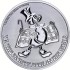 Серебряная монета 1oz Скрудж МакДак Дисней 2 доллара 2022 Ниуэ