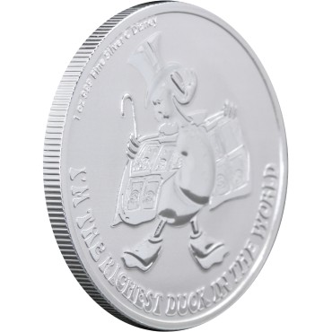 Серебряная монета 1oz Скрудж МакДак Дисней 2 доллара 2022 Ниуэ