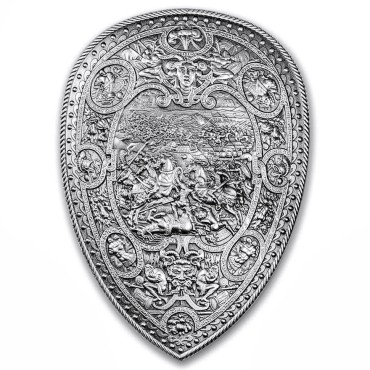 Срібний раунд 2oz Щит Генріх II Південна Корея