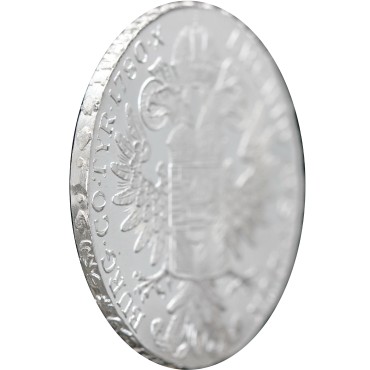 Серебряная монета Талер Марии Терезы 1780 Австрия рестрайк (пруф)