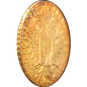 Серебряная монета Талер Марии Терезы 1780 Австрия рестрайк (позолота)