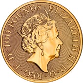 Золотая монета 1oz Мифы И Легенды: Король Артур 100 английских фунтов 2023 Великобритания