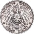 Серебряная монета 3 марки 1911 Саксония Германская Империя