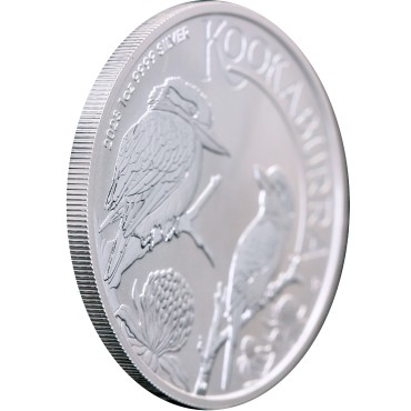 Срібна монета 1oz Кукабарра 1 долар 2023 Австралія