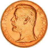 Золота монета 100 франків 1901 Монако
