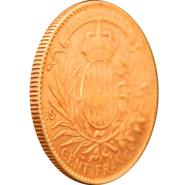 Золота монета 100 франків 1901 Монако