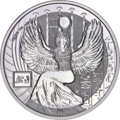 Срібна монета 1oz Єгипетські Боги: Ісіда 1 долар 2023 Сьєрра-Леоне