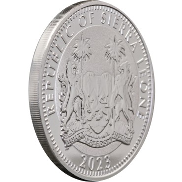 Срібна монета 1oz Єгипетські Боги: Ісіда 1 долар 2023 Сьєрра-Леоне
