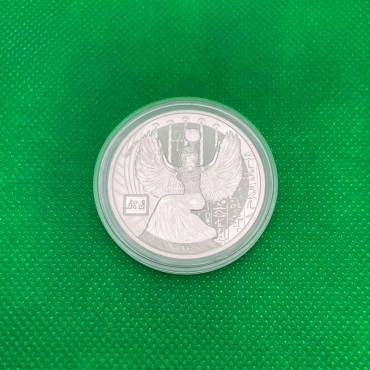Срібна монета 1oz Єгипетські Боги: Ісіда 1 долар 2023 Сьєрра-Леоне
