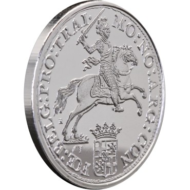 Серебряная монета 1oz Дукатон 2023 Нидерланды рестрайк