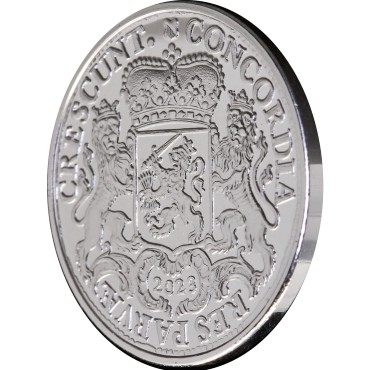 Серебряная монета 1oz Дукатон 2023 Нидерланды рестрайк