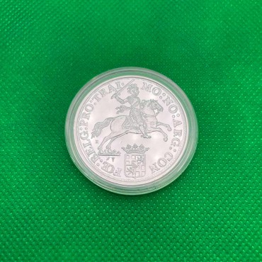Срібна монета 1oz Дукатон 2023 Нідерланди рестрайк