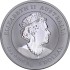 Срібна монета 1oz Рік Кролика 1 долар 2023 Австралія (кольорова)