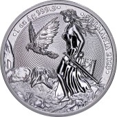 Срібний раунд 1oz Германія 5 марок 2023 Німеччина