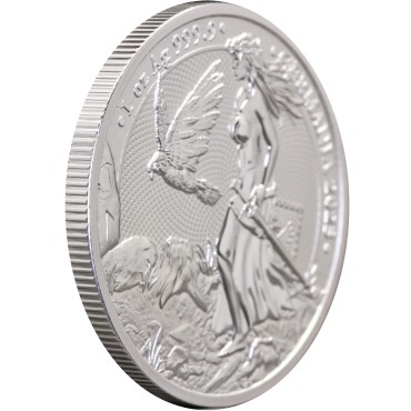 Серебряный раунд 1oz Германия 5 марок 2023 Германия