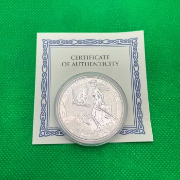 Серебряный раунд 1oz Германия 5 марок 2023 Германия