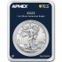 Срібна монета 1oz Американський Орел 1 долар 2023 США (MD Premier + PCGS FirstStrike®)