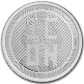 Серебряная монета 1oz Пиктограмма Королева Елизавета II 2 доллара 2023 Ниуэ (Prooflike)
