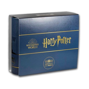 Золотая монета 1/4oz Гарри Поттер И Дамблдор 50 Евро 2021 Франция