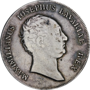 Срібна монета 1 талер 1810 Баварія