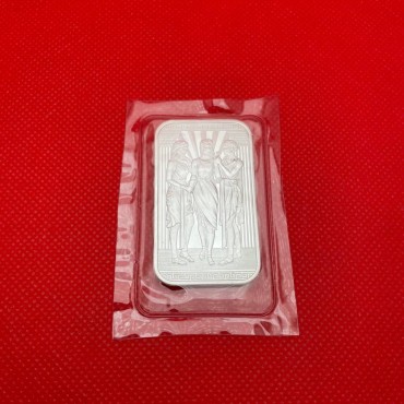 Серебряный раунд 1oz Три Грации Великобритания