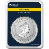 Серебряная монета 1oz Зубастый Дельфин 1 доллар 2023 Австралия (MintDirect® Premier + PCGS FS®)