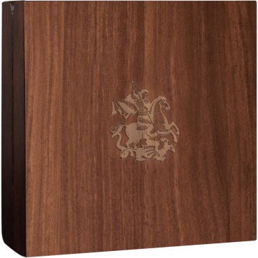 Серебряная монета 5oz Борьба За Свободу 10 долларов 2023 Ниуэ (цветная, antique)