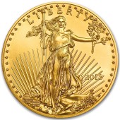 Золотая монета 1/4oz Американский Орел 10 долларов 2018 США