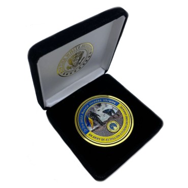 Медаль Білого Дому "Український Опір: Рік Після Вторгнення Росії в Україну" США