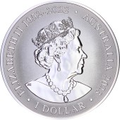 Срібна монета 1oz Зубастий Дельфін 1 долар 2023 Австралія