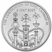 Монета Коронация Его Величества Короля Карла III 5 фунтов 2023 Великобритания