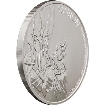 Серебряная монета 1oz Властелин Колец: Саурон 2 доллара 2023 Ниуэ