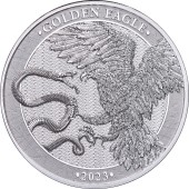 Серебряная монета 1oz Золотой Орел 5 Евро 2023 Мальта