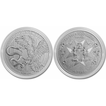 Срібна монета 1oz Золотий Орел 5 Євро 2023 Мальта