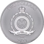 Серебряная монета 1oz Герои Греческой Мифологии: Геракл 2 доллара 2023 Ниуэ